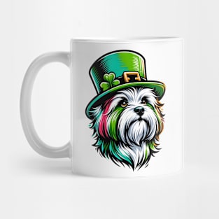 Maltese Dog Enjoys Saint Patrick's Day Festivities Mug